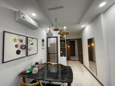 Phòng khách Him Lam Phú An, Quận 9 Căn hộ Him Lam Phú An ban công hướng Đông Nam, đầy đủ nội thất.