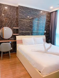 Căn hộ Vinhomes Central Park, Quận Bình Thạnh Căn hộ cao cấp Vinhomes Central Park tầng 43, có 1 phòng ngủ.