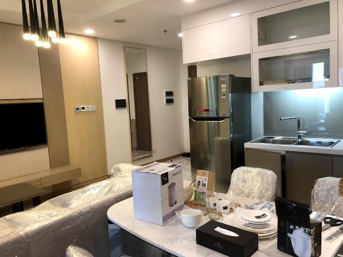 Căn hộ Vinhomes Central Park, Bình Thạnh Căn hộ Vinhomes Central Park tầng trung, thiết kế hiện đại.