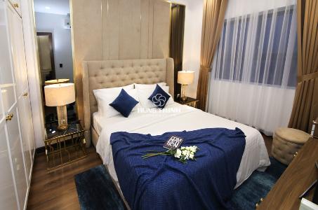 Phòng ngủ căn hộ Q7 Saigon Riverside Căn hộ Q7 Saigon Riverside nội thất cơ bản, tiện ích đa dạng.