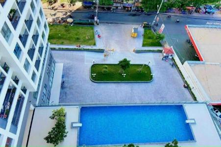 Không gian căn hộ Goldora Plaza, Nhà Bè Căn hộ Goldora Plaza tầng 17 view hướng Đông Nam, nội thất cơ bản.