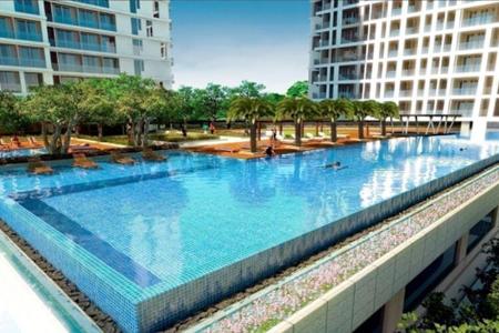 Căn hộ Central Premium, Quận 8 Căn hộ Central Premium tầng 20 cửa hướng Tây Bắc, nội thất cơ bản.