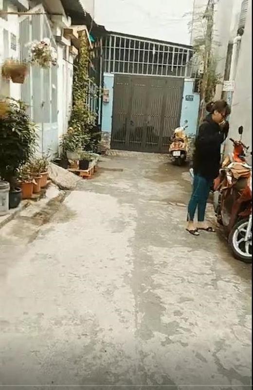 Hẻm nhà phố Nhà phố Quận 12 cửa hướng Nam diện tích 60m2, hẻm xe máy.