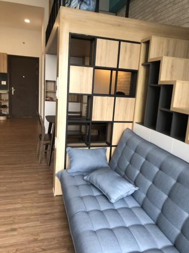 Phòng khách officetel THE SUN AVENUE Bán căn hộ The Sun Avenue 1PN, tầng 3, đầy đủ nội thất