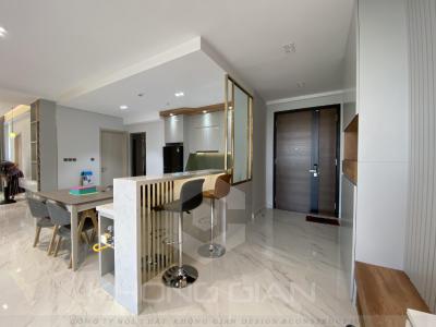 bếp  căn hộ Phú Mỹ Hưng Midtown Căn hộ Phú Mỹ Hưng Midtown nội thất sang trọng, hiện đại, view nội khu