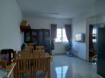 Phòng khách căn hộ Đạt Gia Residence Căn góc căn hộ Đạt Gia Residence, view thành phố, đầy đủ nội thất.