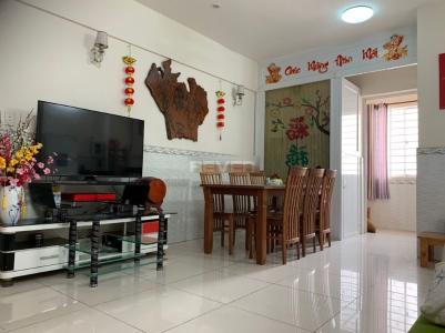 Phòng khách Phú Thạnh Apartment, Tân Phú Căn hộ Phú Thạnh Apartment tầng trung, hướng Đông Nam.