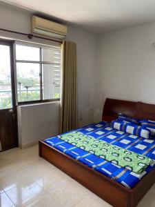 Phòng ngủ căn hộ Cửu Long, Bình Thạnh Căn hộ Cửu Long tầng 4 view nội khu yên tĩnh, đầy đủ nội thất.