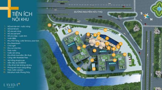 tiện ích xung quanh Lavida Plus Office-tel Lavida Plus nội thất cơ bản thuận tiện mở văn phòng.