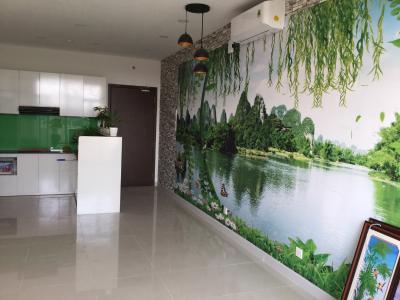 Phòng khách Dragon Hill 2, Nhà Bè Căn hộ Dragon Hill 2 nội thất đầy đủ, view yên tĩnh.