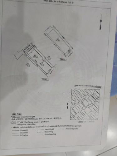 Bản vẻ nhà phố Quận 10 Nhà phố hẻm xe máy Quận 10 hướng Tây Bắc diện tích 32m2, sổ hồng riêng.