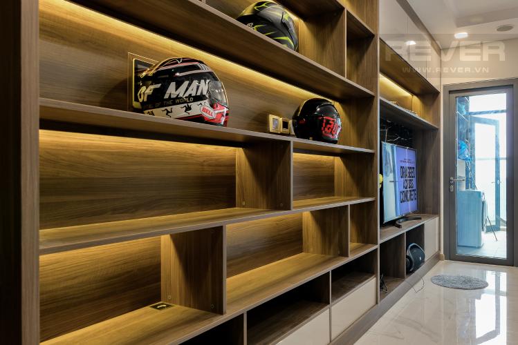Kệ Trang Trí Căn hộ Vinhomes Central Park tháp Landmark 81, đầy đủ nội thất sang trọng
