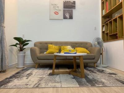 Phòng khách Phú Lợi 1, Quận 8 Căn hộ chung cư Phú Lợi 1 đầy đủ nội thất, hướng Đông Nam.