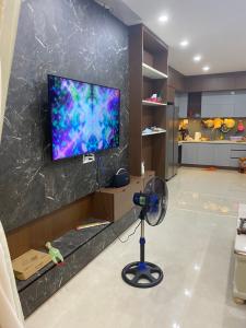 phòng khách căn hộ sunrise riverside Bán căn hộ tầng cao Sunrise Riverside đầy đủ nội thất, dọn vào ở ngay.