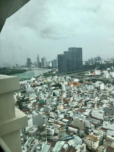 Căn hộ The Manor Bình Thạnh Căn hộ The Manor tầng 26 ban công hướng Đông Bắc view thoáng mát