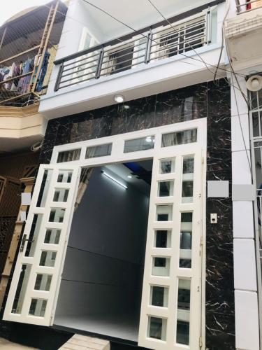 Mặt tiền nhà phố Nguyễn Duy Cung, Gò Vấp Nhà phố hướng Bắc, hẻm trước nhà thông thoáng 1 trục 4m.