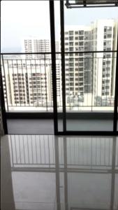 Phòng khách Vinhomes Grand Park Quận 9 Căn hộ tầng cao Vinhomes Grand Park 1 phòng ngủ, ban công đón gió.