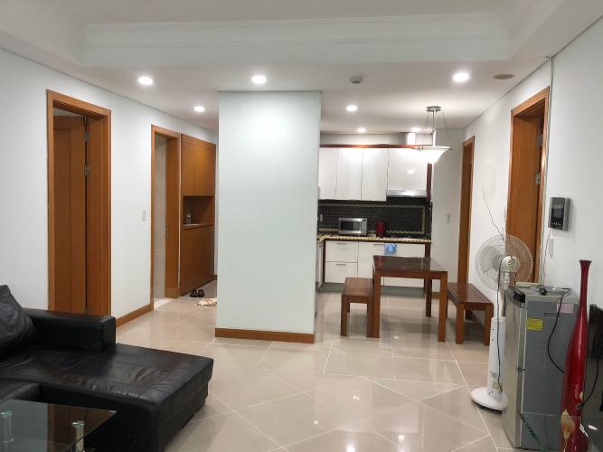 Phòng khách, Căn hộ The Manor, Quận Bình Thạnh Căn hộ tầng 22 The Manor view thoáng mát, bàn giao đầy đủ nội thất.