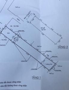 Thông tin nhà phố Bình Thạnh Nhà phố hướng Tây Bắc diện tích sử dụng 119.9m2, hẻm xe hơi.