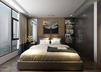 Nhà mẫu căn hộ Sunshine City Sài Gòn , Quận 7 Căn hộ Sunshine City Saigon 3 phòng ngủ, nội thất cơ bản.