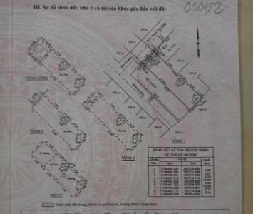 Bản vẻ nhà phố Quận Gò Vấp Nhà phố hướng Tây Bắc diện tích sử dụng226.7m2, đầy đủ nội thất.