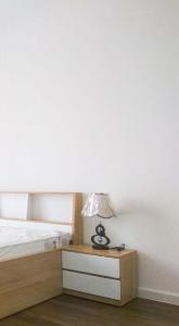 Phòng ngủ căn hộ Estella Heights, Quận 2 Căn hộ Estella Heights view thành phố, ban công hướng Đông Nam.