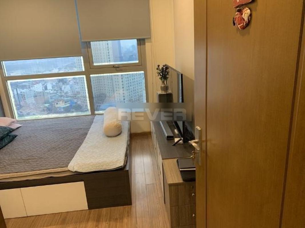 phòng ngủ căn hộ Vinhomes Central Park Căn hộ Vinhomes Central Park đầy đủ nội thất, hướng Tây Nam