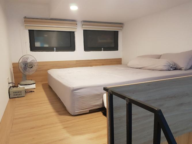 phòng ngủ căn hộ The Sun Avenue Căn hộ Officetel The Sun Avenue view nội khu, nội thất đầy đủ.