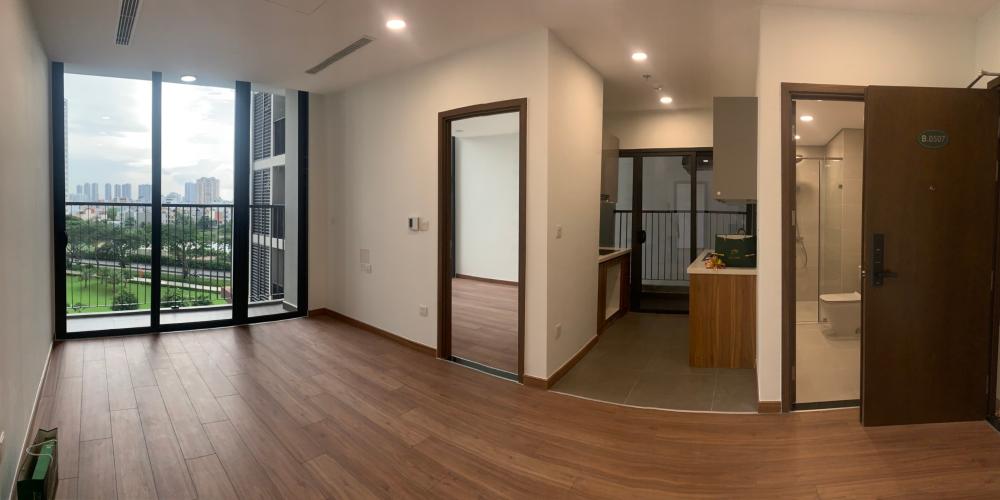 Phòng khách Eco Green Saigon Căn hộ Eco Green Saigon bàn giao nội thất cơ bản, tiện nghi.