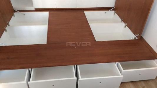 Phòng ngủ chung cư Khiêm Khải, Quận 8 Căn hộ chung cư Khiêm Khải hướng Tây Nam, đầy đủ nội thất.