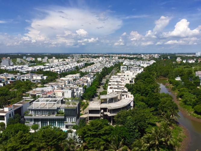 View Safira Khang Điền, Quận 9 Căn hộ Safira Khang Điền view biệt thự, hướng Tây Nam.