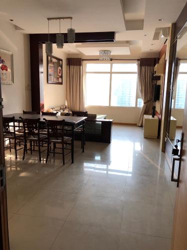 Phòng khách Saigon Pearl Quận Bình Thạnh căn hộ Saigon Pearl tầng cao đầy đủ nội thất