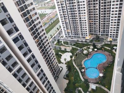 căn hộ Vinhomes Grand Park, quận 9 Căn hộ tầng 25 Vinhomes Grand Park thiết kế hiện đại, nội thất cơ bản