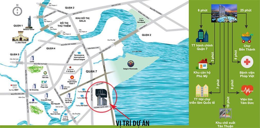 Vị trí River Panorama Quận 7 Căn hộ River Panorama nội thất cơ bản, ban công đón gió.