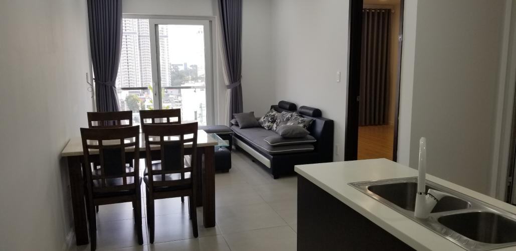 Phòng khách Xi Grand Court Quận 10 Căn hộ Xi Grand Court đầy đủ nội thất, view thành phố.