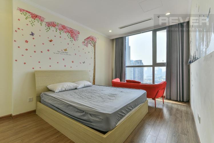 Phòng ngủ căn hộ Vinhomes Central Park Căn hộ Vinhomes Central Park tháp Landmark 3, đầy đủ nội thất