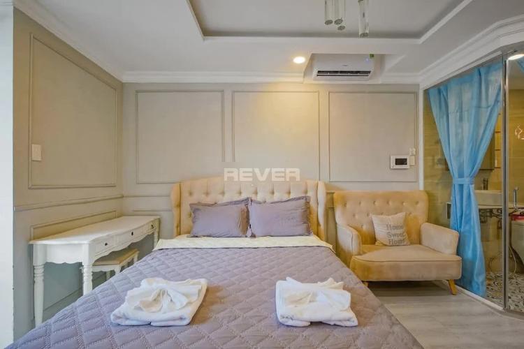 Phòng ngủ River Gate, Quận 4 Căn hộ Officetel RiverGate Residence tầng trung, hướng Tây Bắc.
