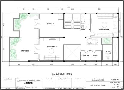 Bản vẽ biệt thự Quận Tân Bình Nhà phố thiết kế kỹ lưỡng 1 trệt 2 lầu 1 sân thượng, khu dân cư đông đúc.