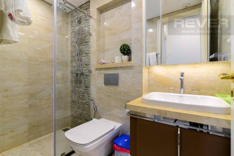 Toilet căn hộ VINHOMES GOLDEN RIVER Bán căn hộ Vinhomes Golden River 1PN, tầng 6, đầy đủ nội thất, ban công Đông Bắc