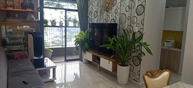 Phòng khách căn hộ La Astoria  quận 2 Căn hộ La Astoria thiết kế hiện đại ban công rộng rãi thoáng mát.