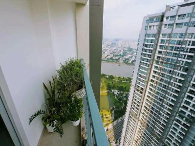 Ban công Vinhomes Central Park Căn hộ Vinhomes Central Park tầng cao, hướng Đông Nam.