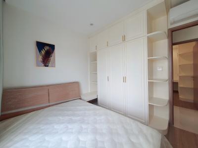 Phòng ngủ căn hộ Vinhomes Grand Park Căn hộ Vinhomes Grand Park bàn giao nội thất đầy đủ, view thành phố.