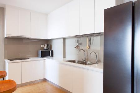 bếp căn hộ Masteri An Phú Căn hộ tầng cao Masteri An Phú view thành phố.