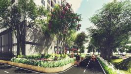 Tara Residence - Phối cảnh nội khu Tara Residence