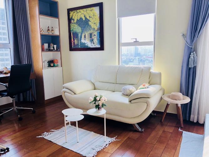 Phòng khách căn hộ Lexington Residence, Quận 2 Căn hộ tầng 12 Lexington Residence hướng Tây Bắc, đầy đủ nội thất.