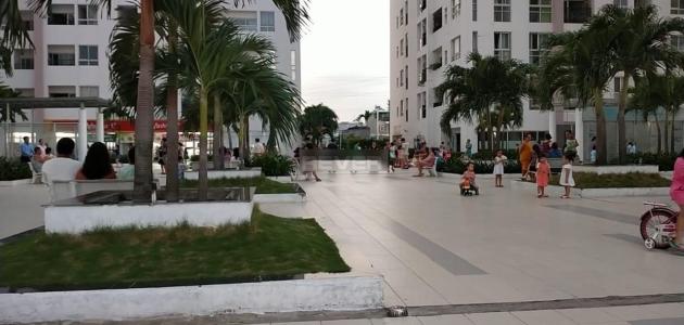 Toàn cảnh Riverside Linh Đông Căn hộ 4S Riverside Linh Đông hướng Nam, view nội khu thoáng mát.