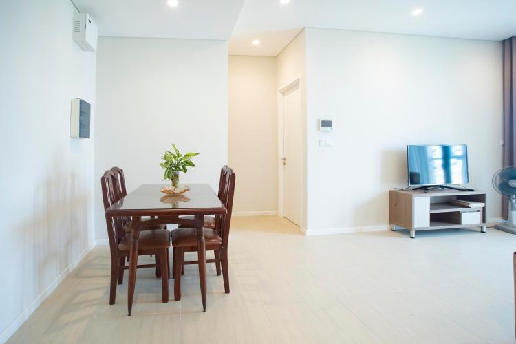 căn hộ đảo kim cương Căn hộ Đảo Kim Cương tầng trung, đón view thành phố sầm uất.