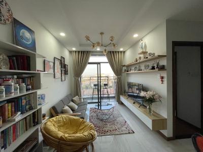 Phòng khách Him Lam Phú An, Quận 9 Căn hộ Him Lam Phú An ban công hướng Đông Nam, đầy đủ nội thất.