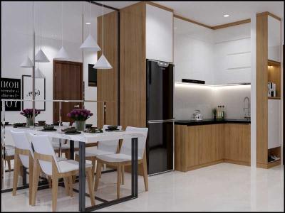 Nhà mẫu Bcons Garden Căn hộ Bcons Garden tầng trung, tiện ích cao cấp.