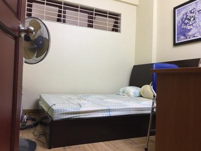 Phòng ngủ chung cư Bông Sao, Quận 8 Căn hộ chung cư Bông Sao đầy đủ nội thất, ban công Đông Nam.